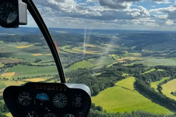 atemberaubender Hubschrauber